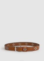 coñac cinturón de cuero bohemio Pepe Jeans 06X4765 mujer
