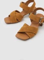 coñac sandalias altea basic ante Pepe Jeans 06X4649 mujer - Imagen 3
