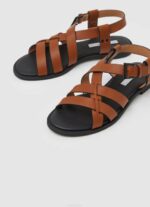 coñac sandalias planas hayes rome Pepe Jeans 06X4655 mujer - Imagen 3