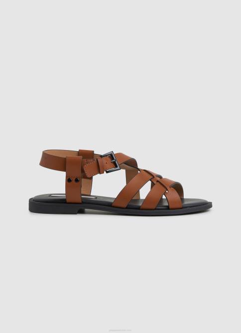 conac_sandalias_planas_hayes_rome_pepe_jeans_06x4655_mujer.jpg coñac sandalias planas hayes rome Pepe Jeans 06X4655 mujer - Imagen 1