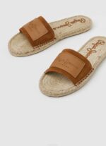 coñac sandalias siva berry de piel Pepe Jeans 06X4682 mujer - Imagen 3