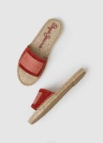 dalia roja sandalias siva berry de piel Pepe Jeans 06X4679 mujer - Imagen 2