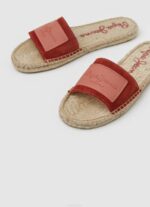 dalia roja sandalias siva berry de piel Pepe Jeans 06X4679 mujer - Imagen 3