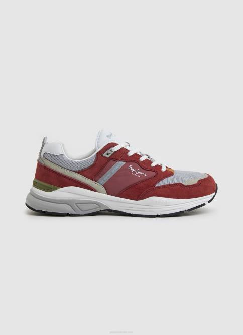 dalia_roja_zapatillas_combinadas_dave_urban_pepe_jeans_06x41226_hombres.jpg dalia roja zapatillas combinadas dave urban Pepe Jeans 06X41226 hombres - Imagen 1