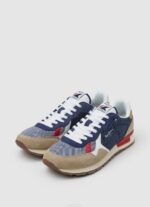Denim oscuro zapatillas combinadas hombre brit Pepe Jeans 06X41175 hombres - Imagen 3
