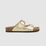 dorado sandalias anatómicas oban claic Pepe Jeans 06X4674 mujer