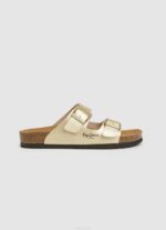dorado sandalias anatómicas oban claic Pepe Jeans 06X4674 mujer
