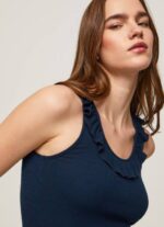 dulwich camiseta con volantes en el cuello Pepe Jeans 06X4441 mujer
