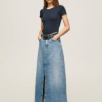 dulwich camiseta de algodón con logo Pepe Jeans 06X4417 mujer