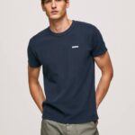 dulwich camiseta de punto gofrado Pepe Jeans 06X4959 hombres