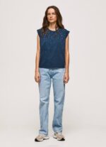 dulwich camiseta jaspeada con mangas en la sisa Pepe Jeans 06X4406 mujer - Imagen 2