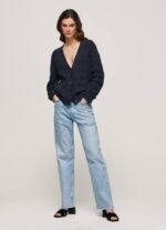 dulwich cárdigan calado con escote en v Pepe Jeans 06X4239 mujer - Imagen 2