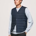 dulwich chaleco capitonado con botones Pepe Jeans 06X4845 hombres