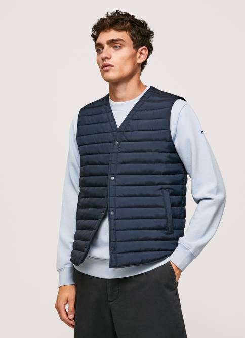 dulwich_chaleco_capitonado_con_botones_pepe_jeans_06x4845_hombres.jpg dulwich chaleco capitonado con botones Pepe Jeans 06X4845 hombres - Imagen 1