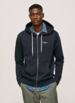 dulwich jersey con cremallera y logo estampado Pepe Jeans 06X4905 hombres