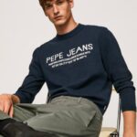 dulwich jersey con cuello redondo de plutón Pepe Jeans 06X4850 hombres