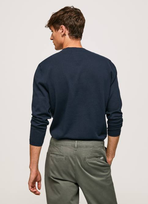 dulwich jersey con cuello redondo de plutón Pepe Jeans 06X4850 hombres - Imagen 5