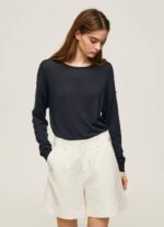 dulwich jersey de corte relajado con cuello barco Pepe Jeans 06X4254 mujer