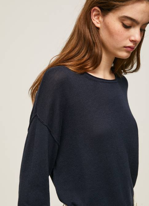 dulwich jersey de corte relajado con cuello barco Pepe Jeans 06X4254 mujer - Imagen 3