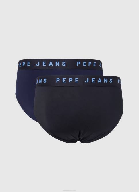 dulwich Pack de 2 braguitas con logo estampado Pepe Jeans 06X41163 hombres - Imagen 2