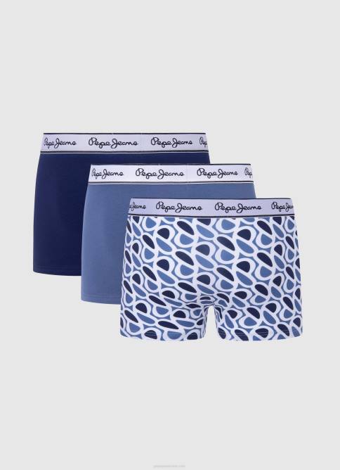 dulwich pack de 3 bóxers p print tk Pepe Jeans 06X41155 hombres - Imagen 2