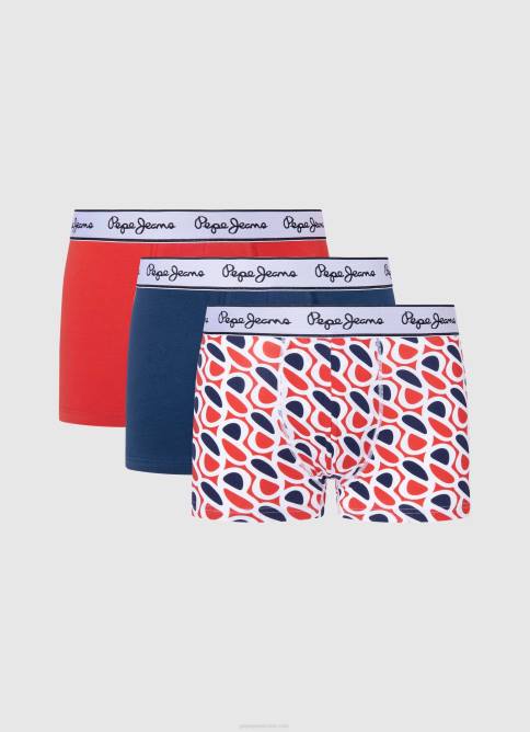 dulwich pack de 3 bóxers p print tk Pepe Jeans 06X41155 hombres - Imagen 3