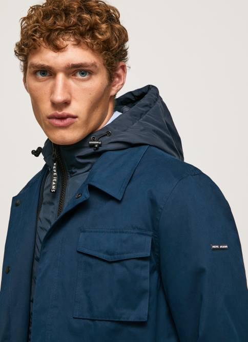 dulwich parka corta con pechera desmontable Pepe Jeans 06X4832 hombres - Imagen 3