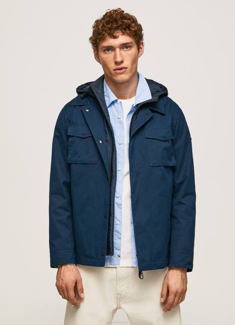 dulwich_parka_corta_con_pechera_desmontable_pepe_jeans_06x4832_hombres.jpg dulwich parka corta con pechera desmontable Pepe Jeans 06X4832 hombres - Imagen 1