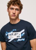 dulwich playera con estampado de bandera Pepe Jeans 06X4956 hombres - Imagen 3