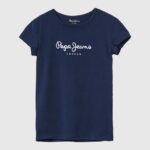dulwich playera con logo brillante Pepe Jeans 06X41428 chica