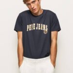 dulwich playera con logo estampado Pepe Jeans 06X4969 hombres