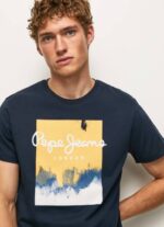 dulwich playera con logo estampado Pepe Jeans 06X4979 hombres - Imagen 3