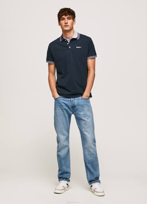 dulwich polo de piqué con logo bordado Pepe Jeans 06X41076 hombres - Imagen 2