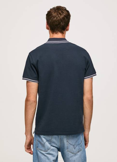 dulwich polo de piqué con logo bordado Pepe Jeans 06X41076 hombres - Imagen 5