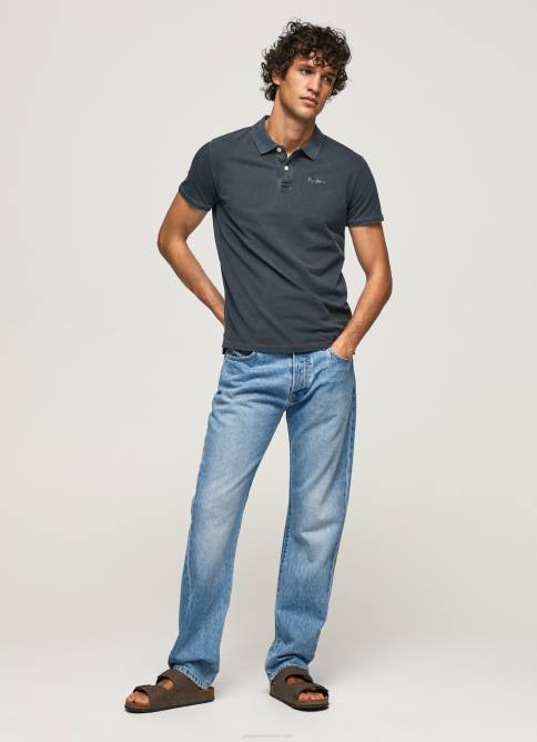 dulwich polo de piqué con logo bordado Pepe Jeans 06X41097 hombres - Imagen 2