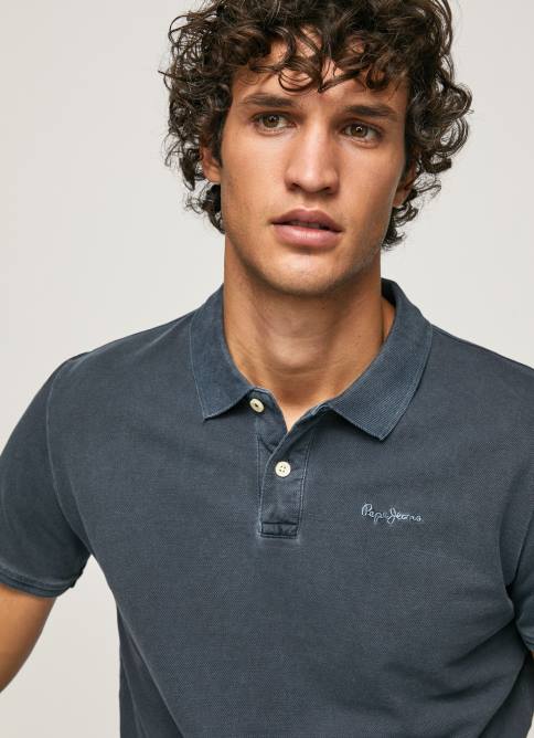 dulwich polo de piqué con logo bordado Pepe Jeans 06X41097 hombres - Imagen 3