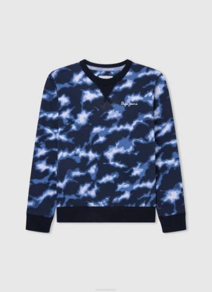 dulwich suéter con estampado de camuflaje Pepe Jeans 06X41591 chico