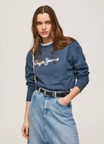 dulwich suéter con logo estampado Pepe Jeans 06X4276 mujer