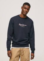 dulwich suéter con logo estampado Pepe Jeans 06X4884 hombres