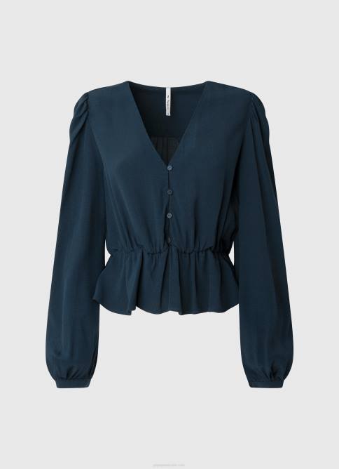 dulwich top corto con cuello en V Pepe Jeans 06X4325 mujer - Imagen 5
