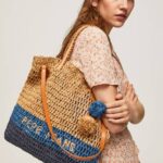 dulwich tote de paja tejida Pepe Jeans 06X4745 mujer