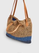 dulwich tote de paja tejida Pepe Jeans 06X4745 mujer - Imagen 3