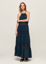 dulwich vestido con detalles bordados Pepe Jeans 06X4218 mujer
