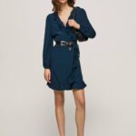 dulwich vestido corto cruzado esha Pepe Jeans 06X4158 mujer