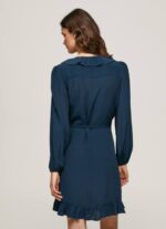dulwich vestido corto cruzado esha Pepe Jeans 06X4158 mujer - Imagen 4