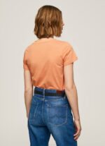 durazno camiseta estampada Pepe Jeans 06X4455 mujer - Imagen 4