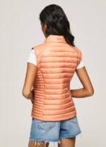durazno chaleco capitonado con parche de goma Pepe Jeans 06X4133 mujer - Imagen 4