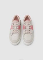 durazno claro zapatillas combinadas colores baxter Pepe Jeans 06X4603 mujer - Imagen 2
