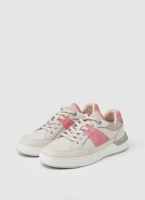 durazno claro zapatillas combinadas colores baxter Pepe Jeans 06X4603 mujer - Imagen 3