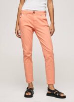 durazno pantalones chinos maura regular Pepe Jeans 06X4308 mujer - Imagen 2
